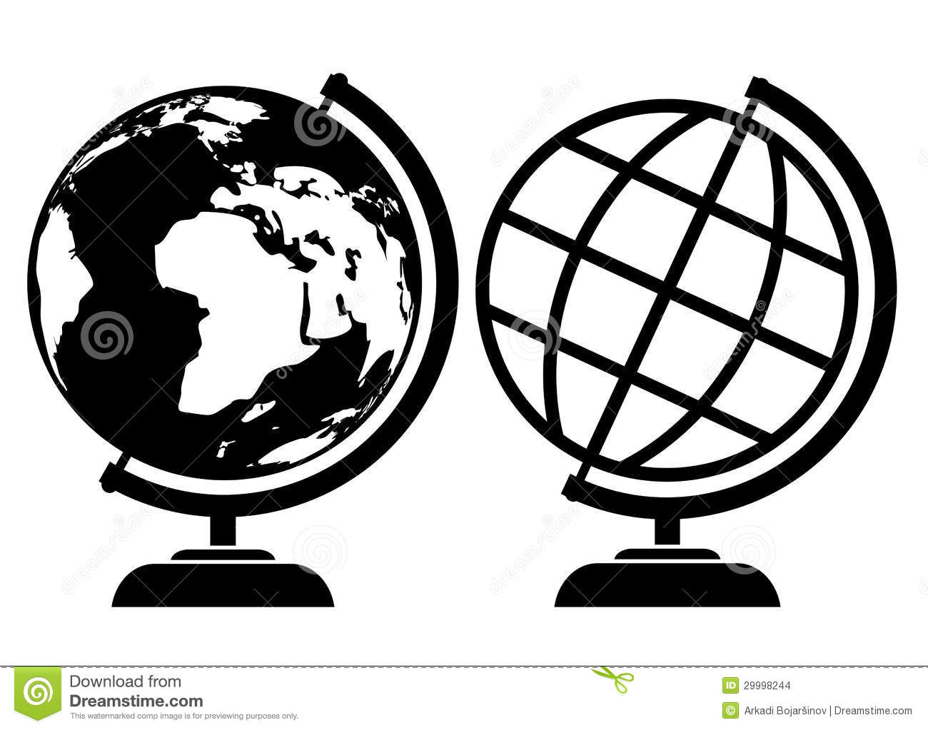 Globe Icon Vector Free