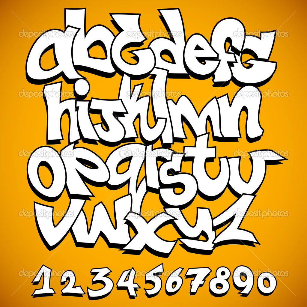 Graffiti Alphabet Fonts