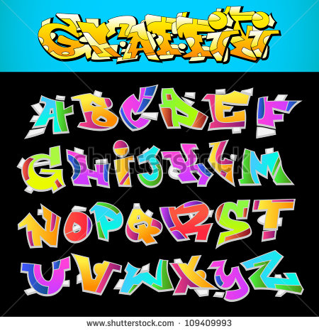 Graffiti Vector Font Graffiti Vector Font