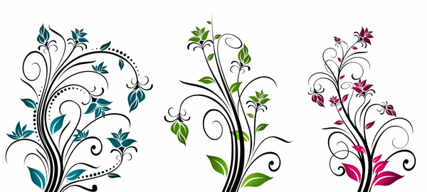 Graphic Design Flowers Clip Art