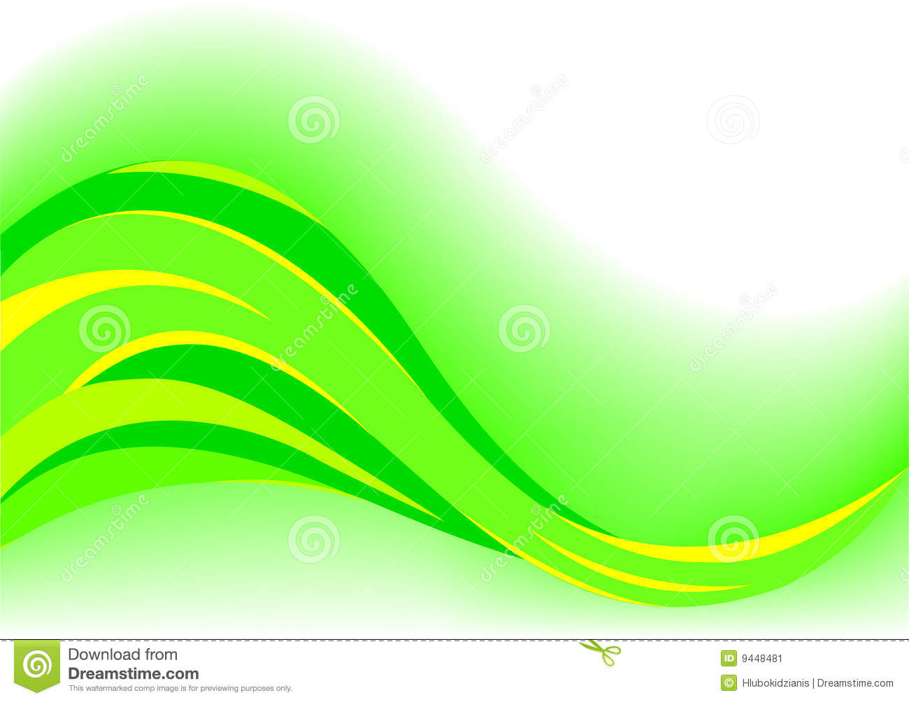 Green Abstract Background Vector Graphic