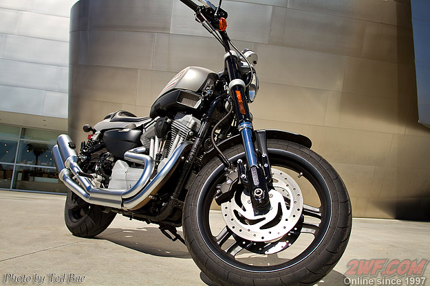 Harley-Davidson Motorcycle Front View Harley-Davidson Motorcycle Front View