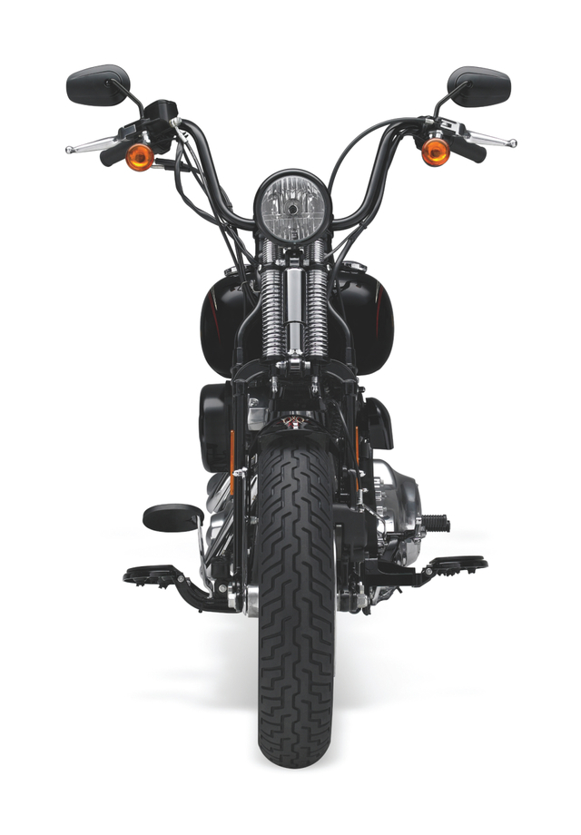 13 Harley-Davidson Front View PSD Images - Harley-Davidson 750 Cafe
