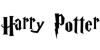 Harry Potter Fonts