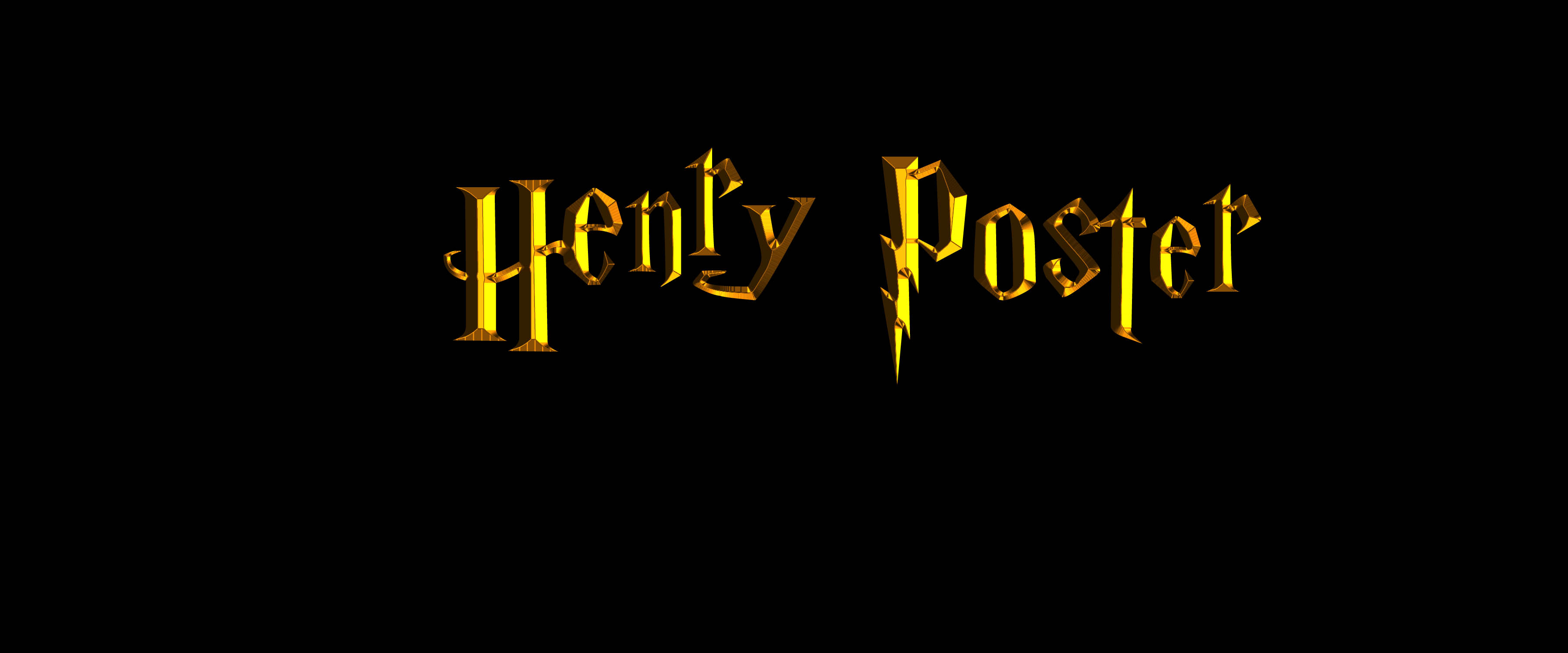 Harry Potter Fonts