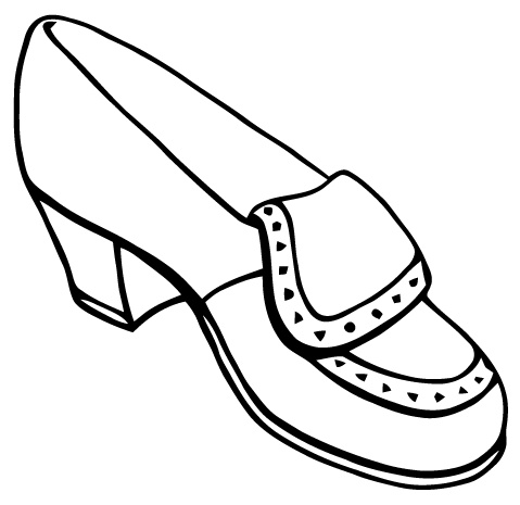 High Heel Shoe Vector Art Free