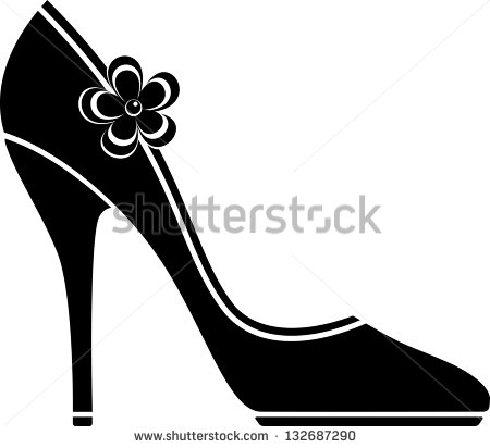 High Heels Silhouette Clip Art