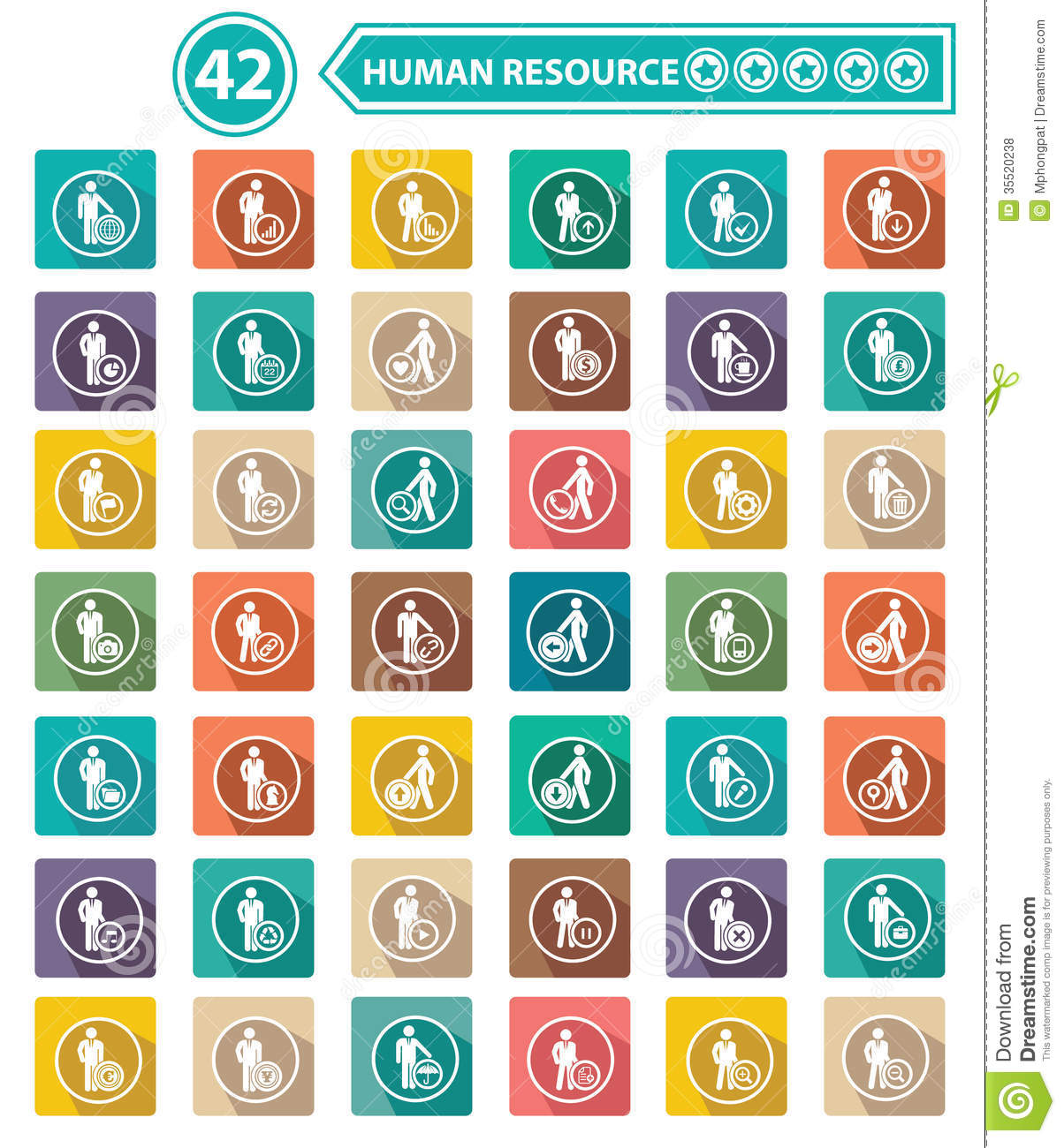 Human Resources Icons Free