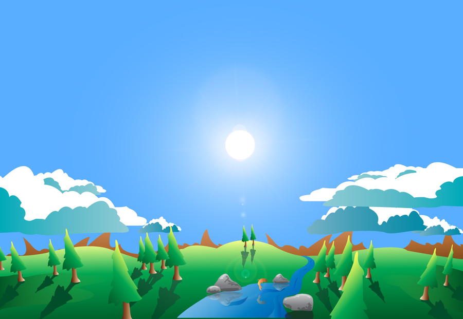 Illustrator Vector Landscapes