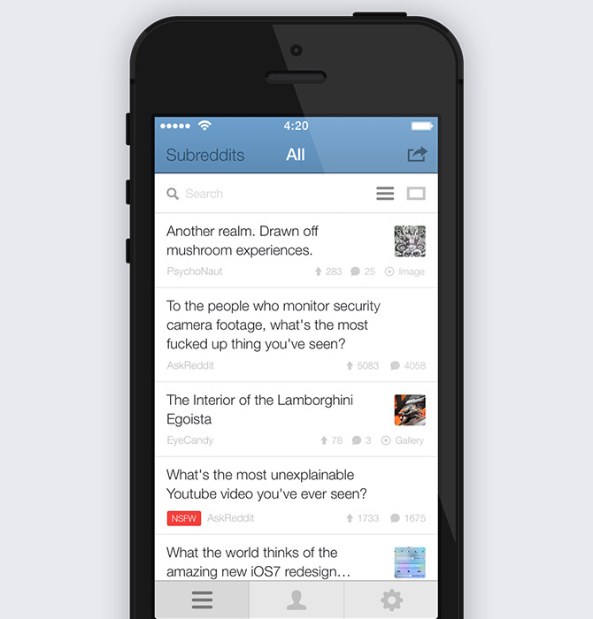 iOS 7 App Design