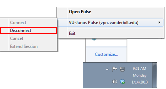 Junos Pulse VPN Icon