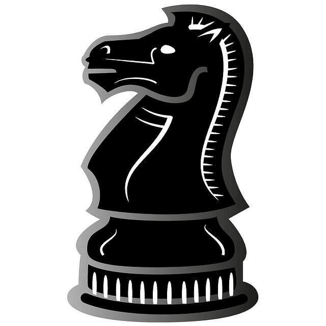 Knight Chess Piece Art