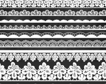 Lace Border Clip Art