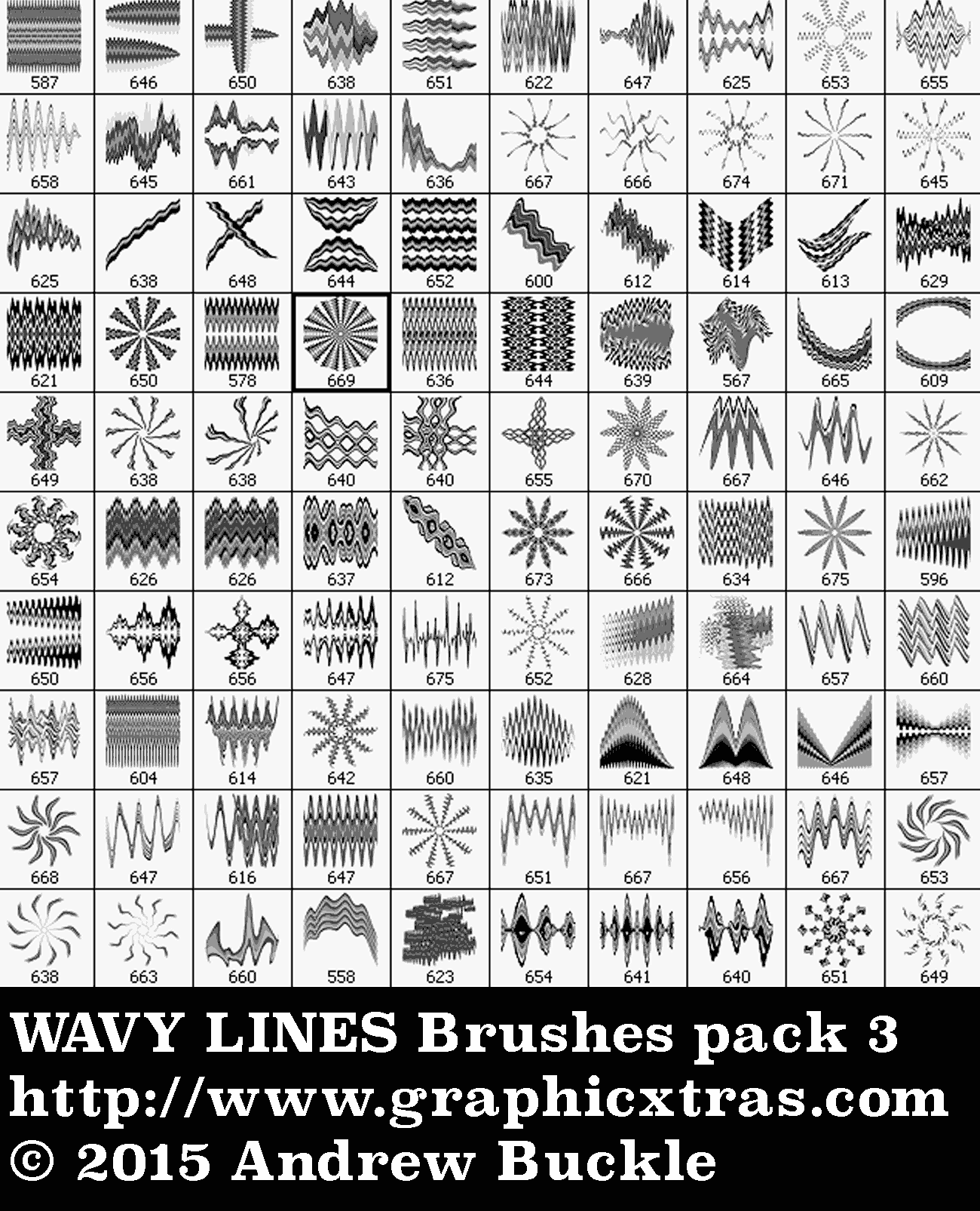 Line Brushes for Photoshop CS6