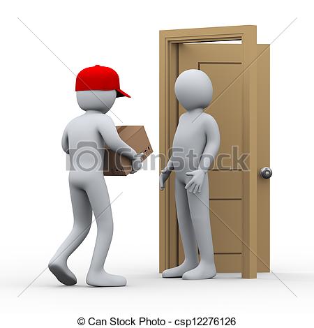 Mail Delivery Person Clip Art Free