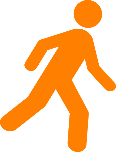 Man Walking Clip Art