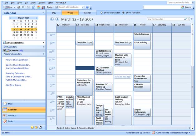 Microsoft Outlook Calendar Icon