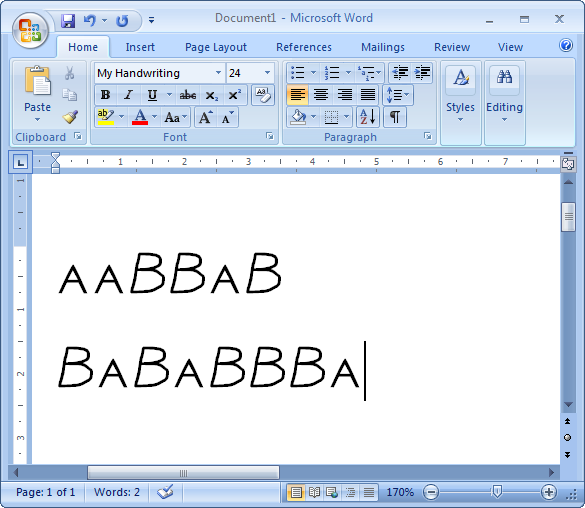 Microsoft Word Fonts Free Download
