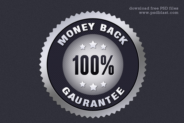 Money-Back Guarantee Seal Money-Back Guarantee Seal