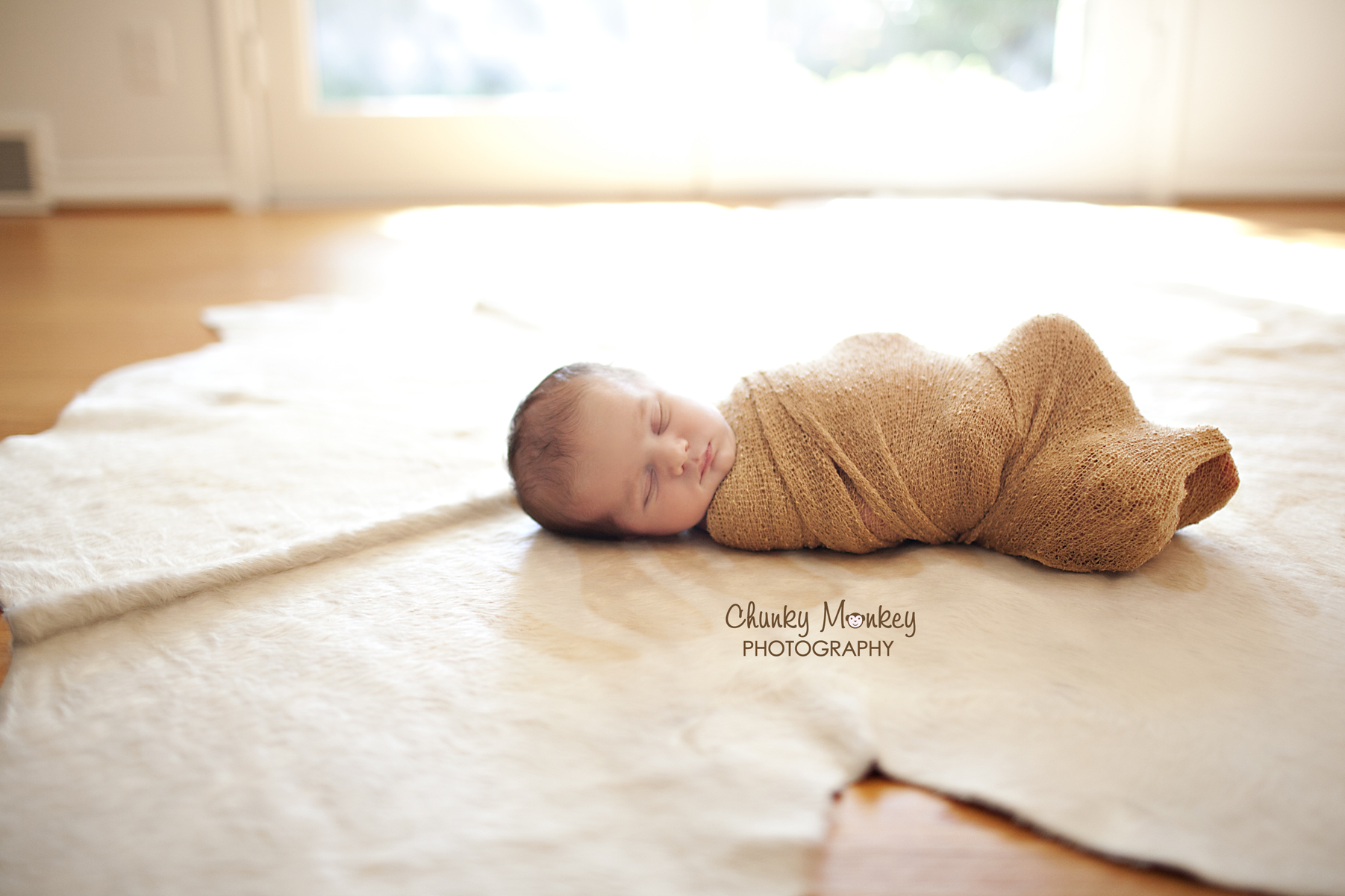 Monkey Baby Boy Newborn Photography