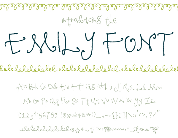 My Handwriting Font My Handwriting Font