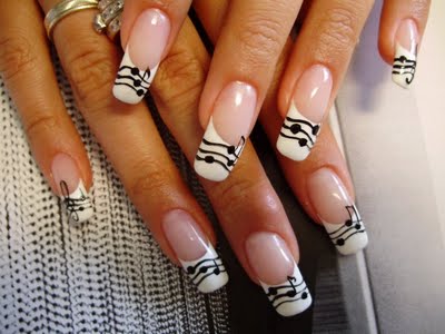 Nail Designs with Music Notes
