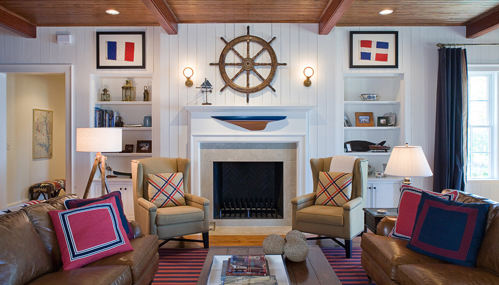 Nautical Themed Family Room Ideas