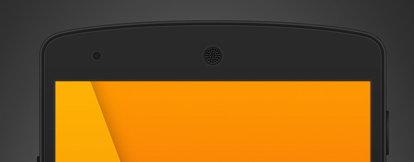 Nexus 5 Template PSD