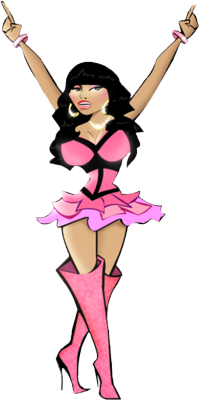 Nicki Minaj as Cartoon
