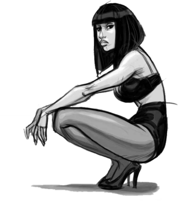 Nicki Minaj Drawings Cartoon