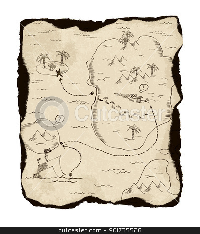 Old Treasure Map Old Treasure Map