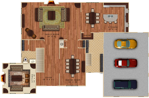 Photoshop Floor Plan Furniture