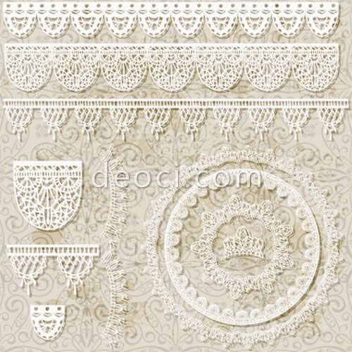 Photoshop Lace Border Designs