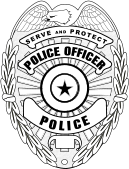 Police Badge Clip Art