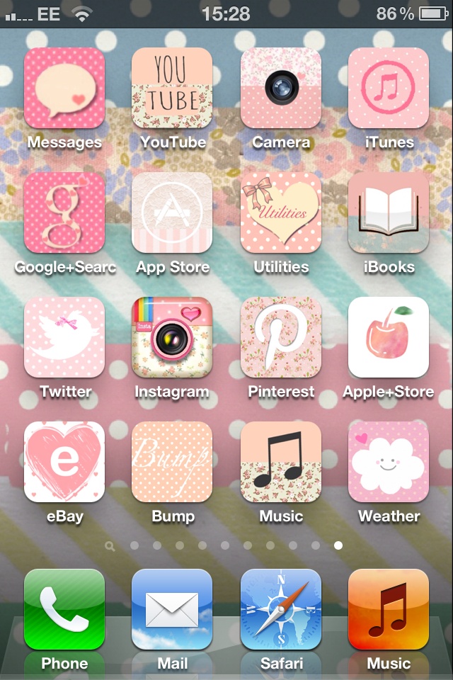 Pretty iPhone Icons