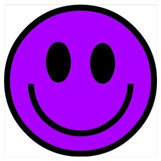 Purple Smiley-Face