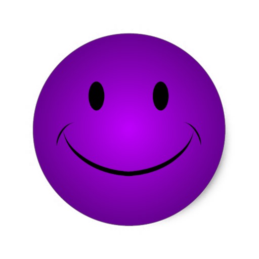 Purple Smiley-Face