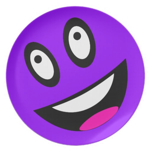 Purple Smiley-Face