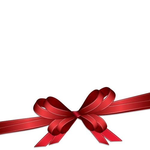Red Bow Vector Free Download