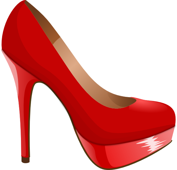 Red High Heels Clip Art