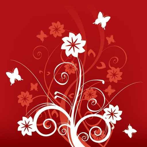 Red Swirl Graphics Free