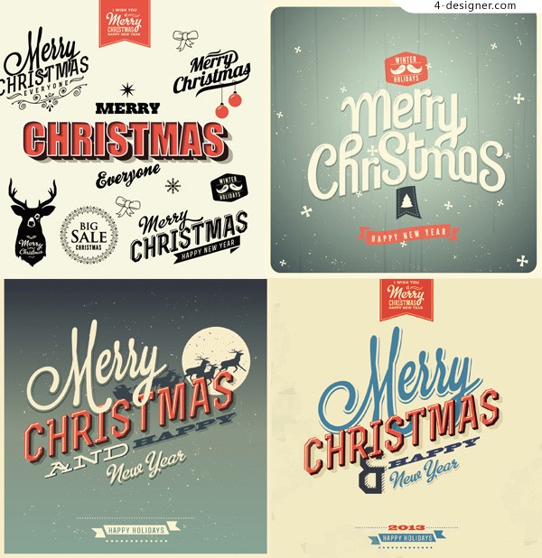 Retro Christmas Font Retro Christmas Font