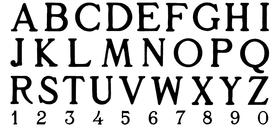 Roman Font Styles