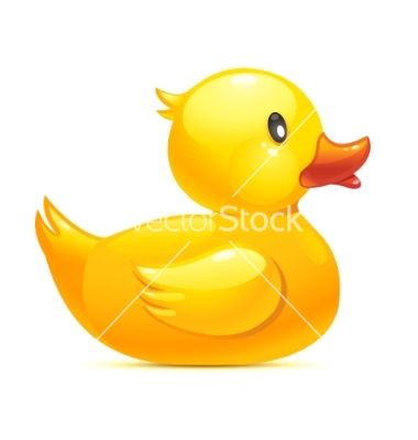 Rubber Duck Vector Art