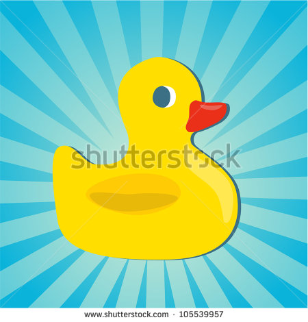 Rubber Duck Vector Art