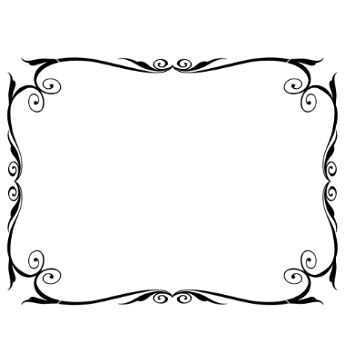 Simple Ornamental Decorative Frame