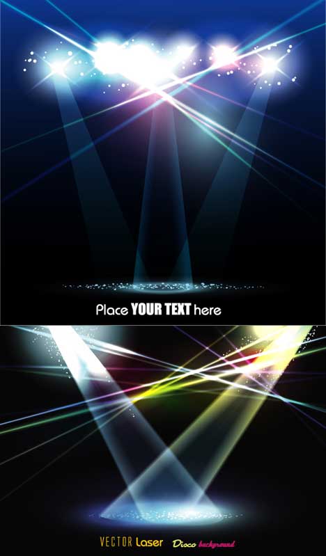 Stage Lights PSD