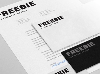 Stationery Mockup Template Free Stationery Mockup Template Free