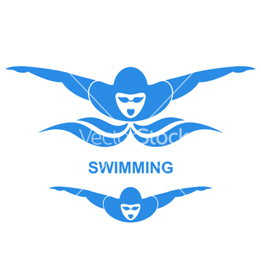 Swimming Vector Art