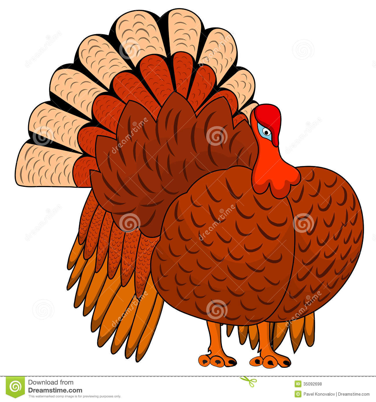 Thanksgiving Day Turkey Clip Art